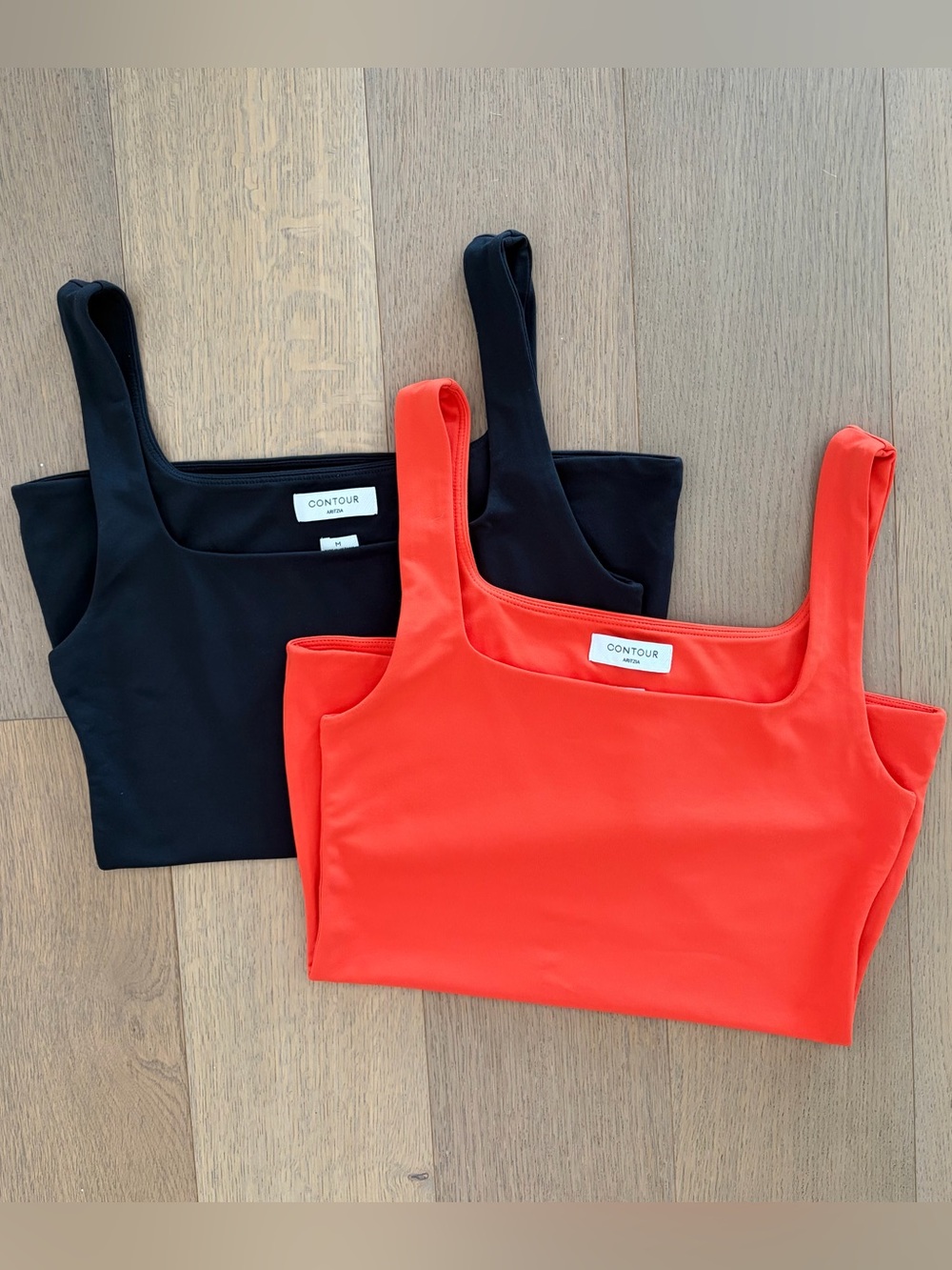 Pair of Aritzia Contour Tanks